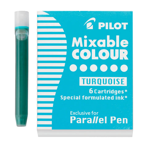 Pilot Parallel Mixable Ink Cartridges - Turquoise