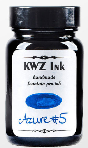 KWZ Azure #5 - (60 mL Bottled Ink)