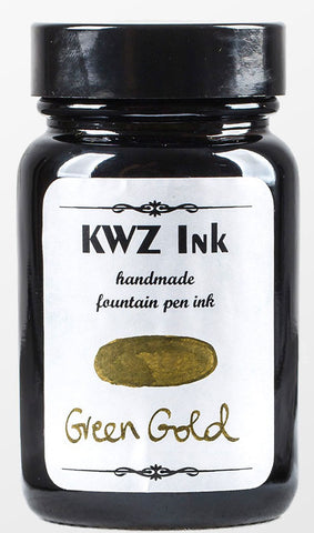 KWZ Green Gold - (60 mL Bottled Ink)