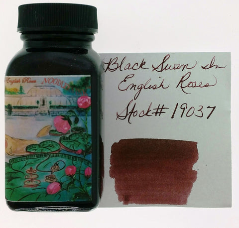 Noodler's Ink Black Swan in English Roses - 3 oz Bottled Ink