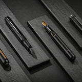 Nahvalur Nautilus Cephalopod Black Fountain Pen