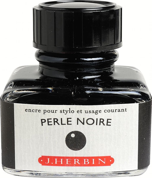 Jacques Herbin Perle Noire - 30 mL Bottled Ink – Lemur Ink