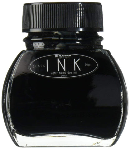 Platinum Black - 60 mL Bottled Fountain Pen Ink