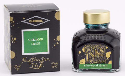 Diamine Sherwood Green Fountain Pen Ink