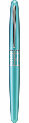Pilot MR Metropolitan Fountain Pen - Retro Pop - Aquamarine / Dots - Lemur Ink