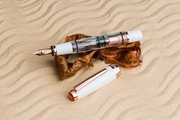 TWSBI Diamond Mini White RoseGold V2 Fountain Pen – Lemur Ink