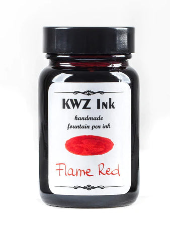 KWZ Flame Red - (60 mL Bottled Ink)