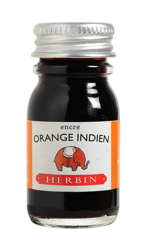 Jacques Herbin Orange Indien - 10 mL Bottled Ink