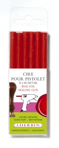 Black Premium Glue Gun Sealing Wax -Pack of 6