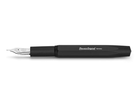 Kaweco Original Black & Chrome Fountain Pen - 250 Nib