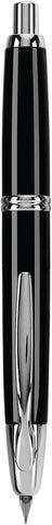 Pilot Vanishing Point Fountain Pen - Black/Rhodium