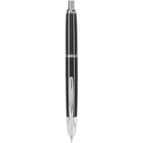 Pilot Vanishing Point Fountain Pen - Black Carbonesque
