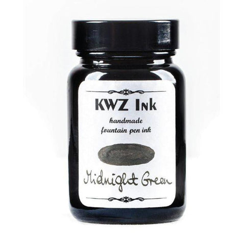 KWZ Midnight Green - (60 mL Bottled Ink)