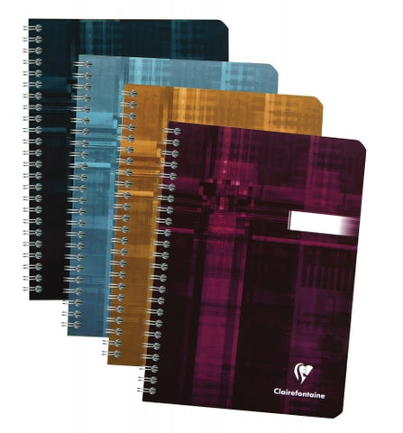 Clairefontaine Wirebound Lined Notebook (6 x 8.25")