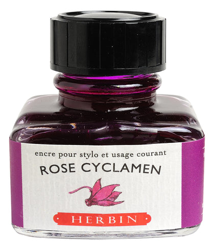 Herbin Rose Cyclamen - 30 mL Bottled Ink