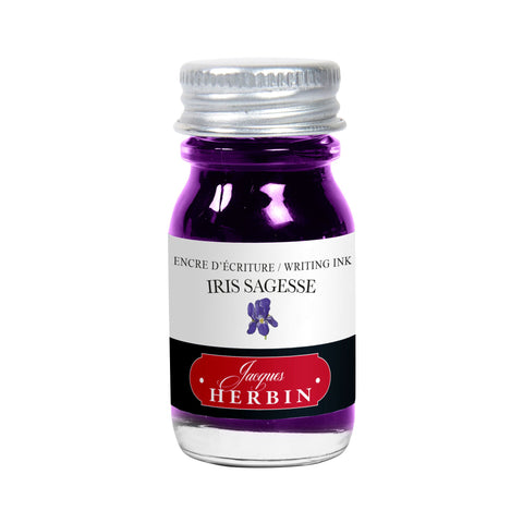 Jacques Herbin Iris Sagesse - 10 mL Bottled Ink
