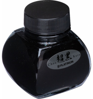Platinum Chou Kuro Black - 60 mL Bottled Ink