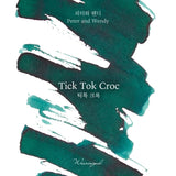 Wearingeul Tick Tock Croc - 30 mL Bottled Fountain Pen Ink