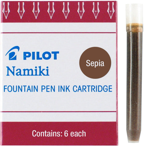 Pilot IC-50 Ink Cartridges - Sepia