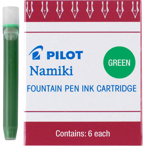 Pilot IC-50 Ink Cartridges - Green