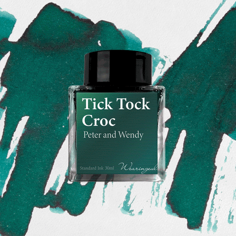 Wearingeul Tick Tock Croc - 30 mL Bottled Fountain Pen Ink