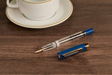 TWSBI ECO Fountain Pen - Indigo Blue w/ Bronze Trim