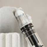 TWSBI ECO Fountain Pen - Carrara w/ Onyx