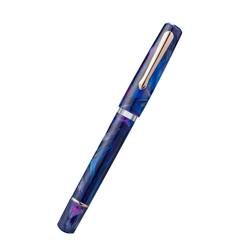 Nahvalur Schuylkill Cichlid Purple Fountain Pen