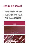 Colorverse Rose Festival - 15 mL Bottled Fountain Pen Ink