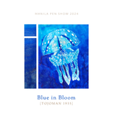 Vinta Inks Blue in Bloom [Tojoman 1935] - 30 mL Bottled Ink