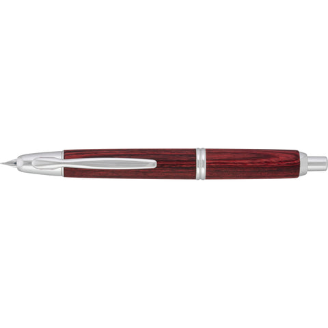 Pilot Vanishing Point Fountain Pen - Red Birchwood