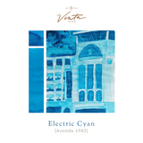 Vinta Inks Electric Cyan [Avenida 1982] - 30 mL Bottled Fountain Pen Ink