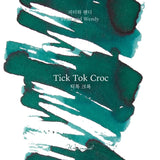 Wearingeul Tick Tock Croc - 30 mL Bottled Fountain Pen Ink