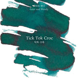Wearingeul Tick Tock Croc - 30 mL Bottled Fountain Pen Ink