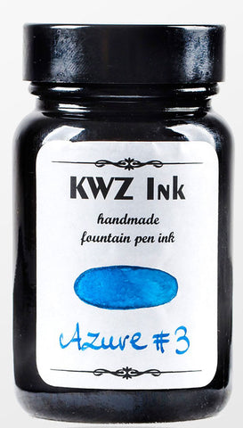 KWZ Azure #3 - (60 mL Bottled Ink)