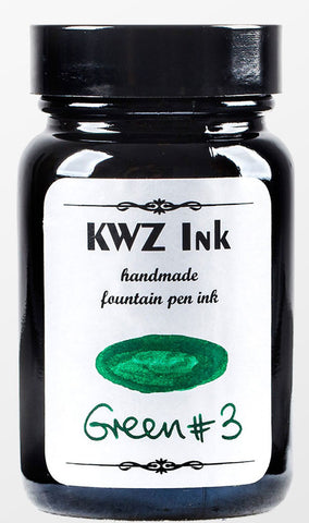 KWZ Green #3 - (60 mL Bottled Ink)