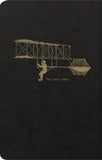 Clairefontaine Flying Spirit Notebook - Black Clothbound (96 Sheets)