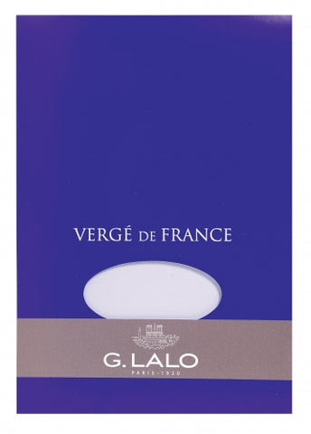 G. Lalo Vergé de France A5 Stationary Tablet - White