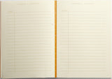 Rhodia Heritage Book Block Notebook - Checkered, Graph A5 (6 x 8 1/4)