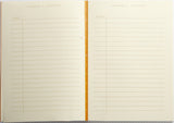 Rhodia Heritage Book Block Notebook - Checkered, Graph A5 (6 x 8 1/4)
