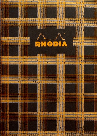 Rhodia Heritage Sewn Spine Notebook - Tartan, Lined (9 3/4 x 7 1/2)