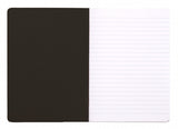 Rhodia Classic Staplebound Notebook Black (6 x 8.25") - Lined