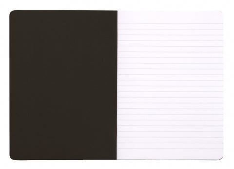 Rhodia Classic Staplebound Notebook Black (6 x 8.25") - Lined