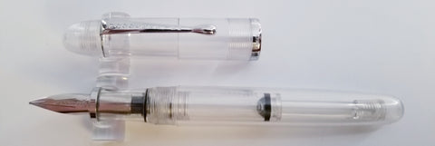 Noodler's Triple Tail Flex Fountain Pen - Clear