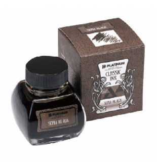 Platinum Sepia Black - 60 mL Bottled Ink