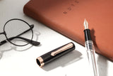 Nahvalur Original Plus Lovina Black Fountain Pen - Limited Edition