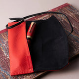 Pilot Pensemble Leather Pen Roll Case - 1 Pen - Red (Long)
