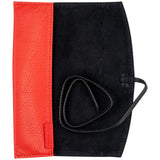 Pilot Pensemble Leather Pen Roll Case - 1 Pen - Red (Long)