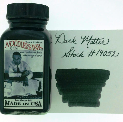 Noodler's Dark Matter Fountain Pen Ink (3 oz bottle)