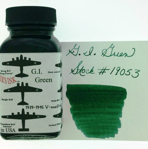 Noodler's Ink G.I. Green - 3 oz Bottled Ink